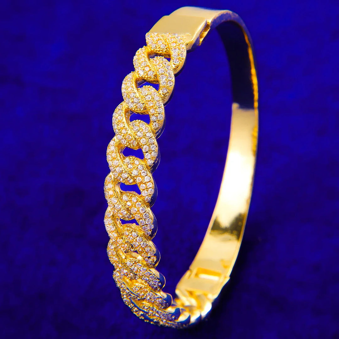 10mm Cuban Link Bangles