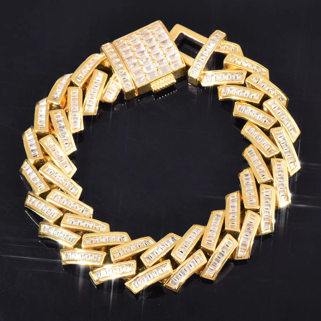 11mm Baguette Elegance Bracelet