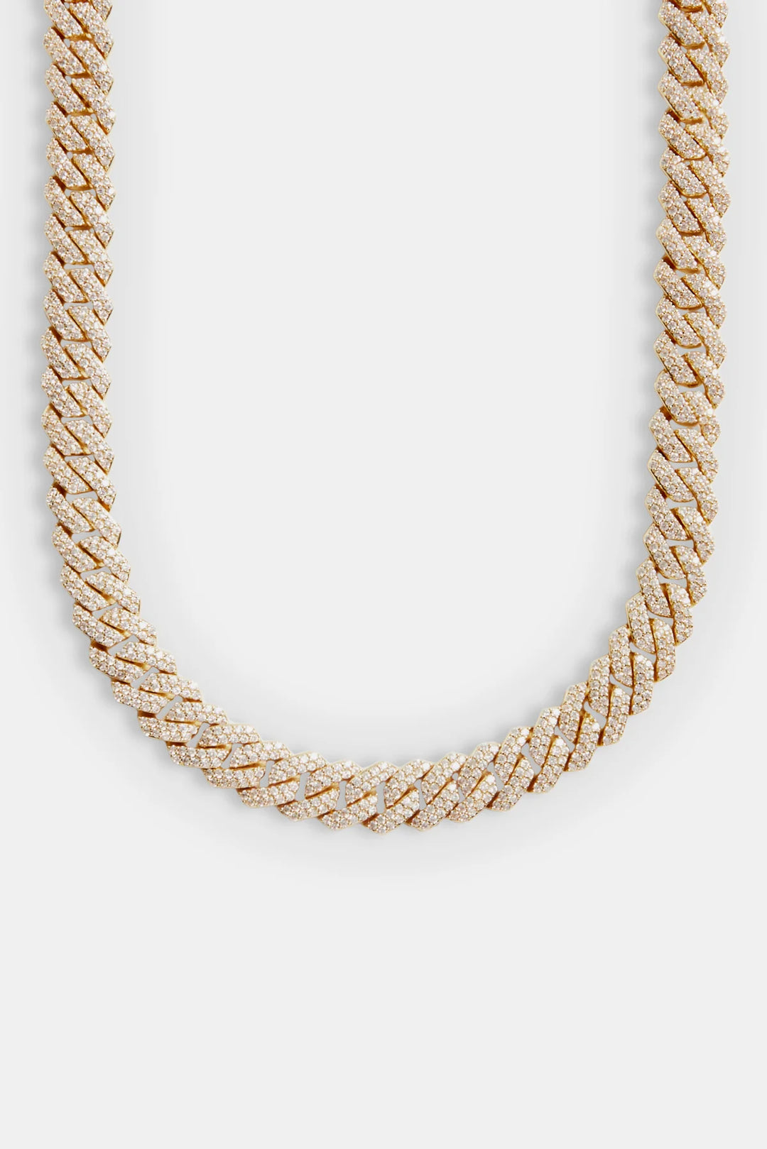 14mm Prong Chain - Gold