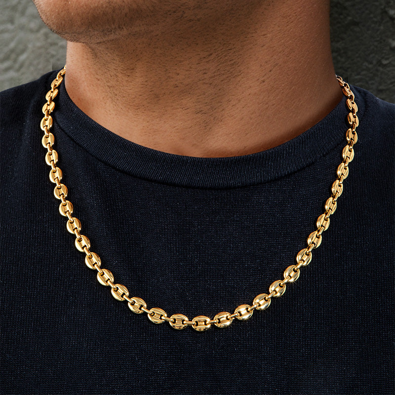 7mm Valentina Chain - Gold