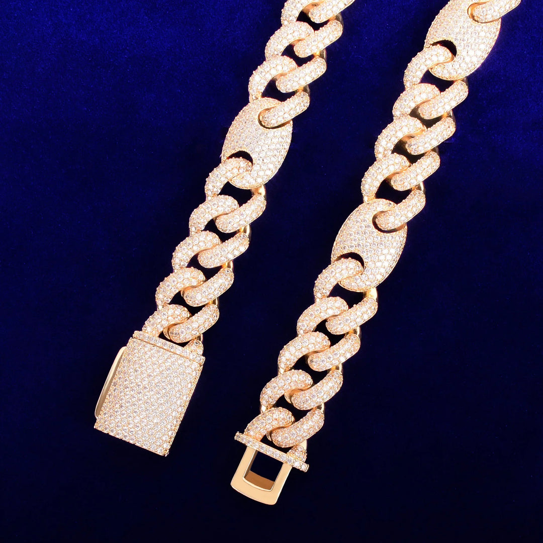 18mm Miami G-Link Cuban Link Bracelet