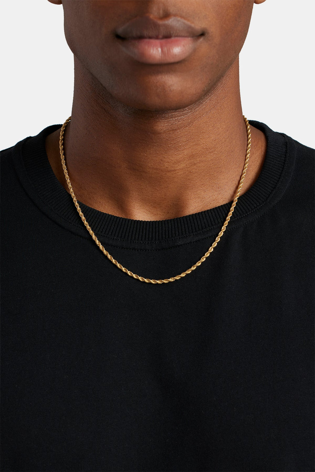 3mm Rope Chain (Gold)