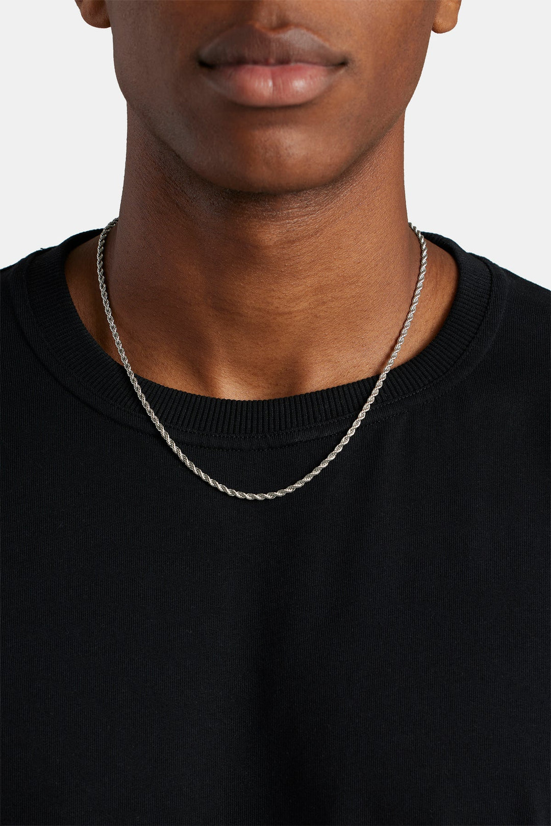 3mm Rope Chain (Silver)