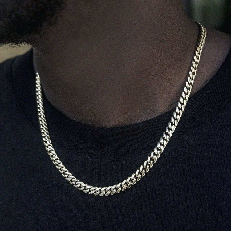 6mm Cuban Chain - Gold