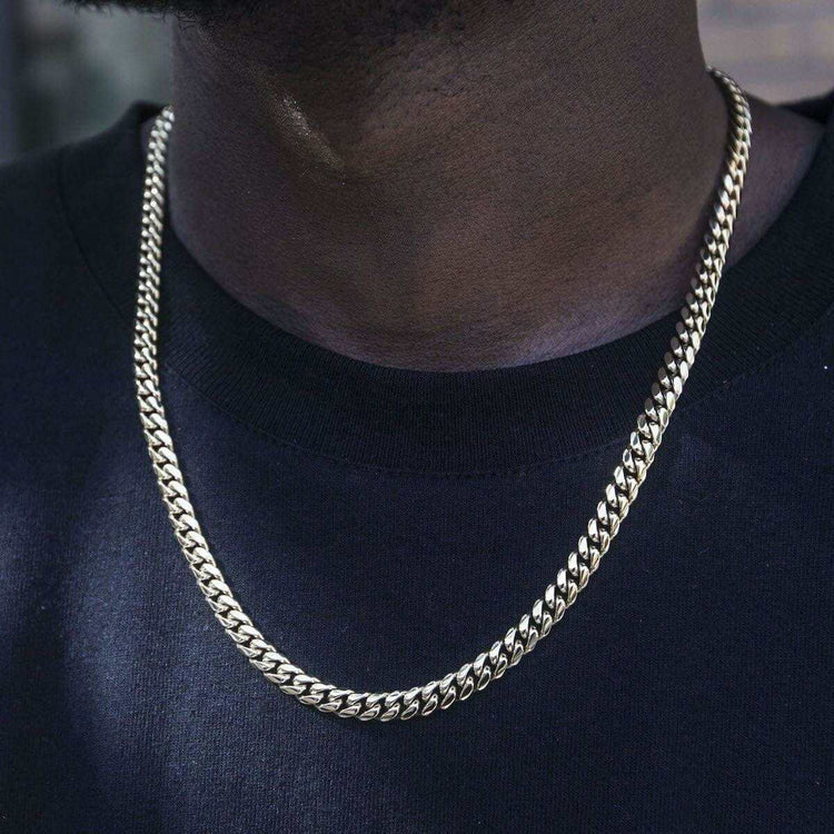 6mm Cuban Chain - Gold