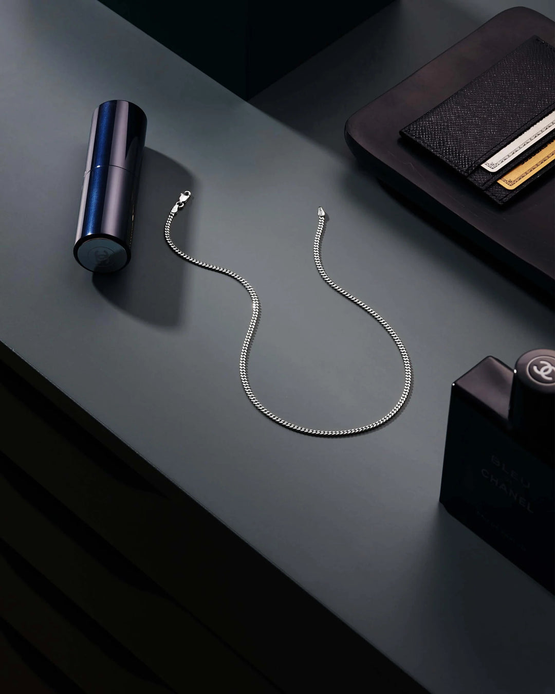 3mm Cuban Link Chain - Silver