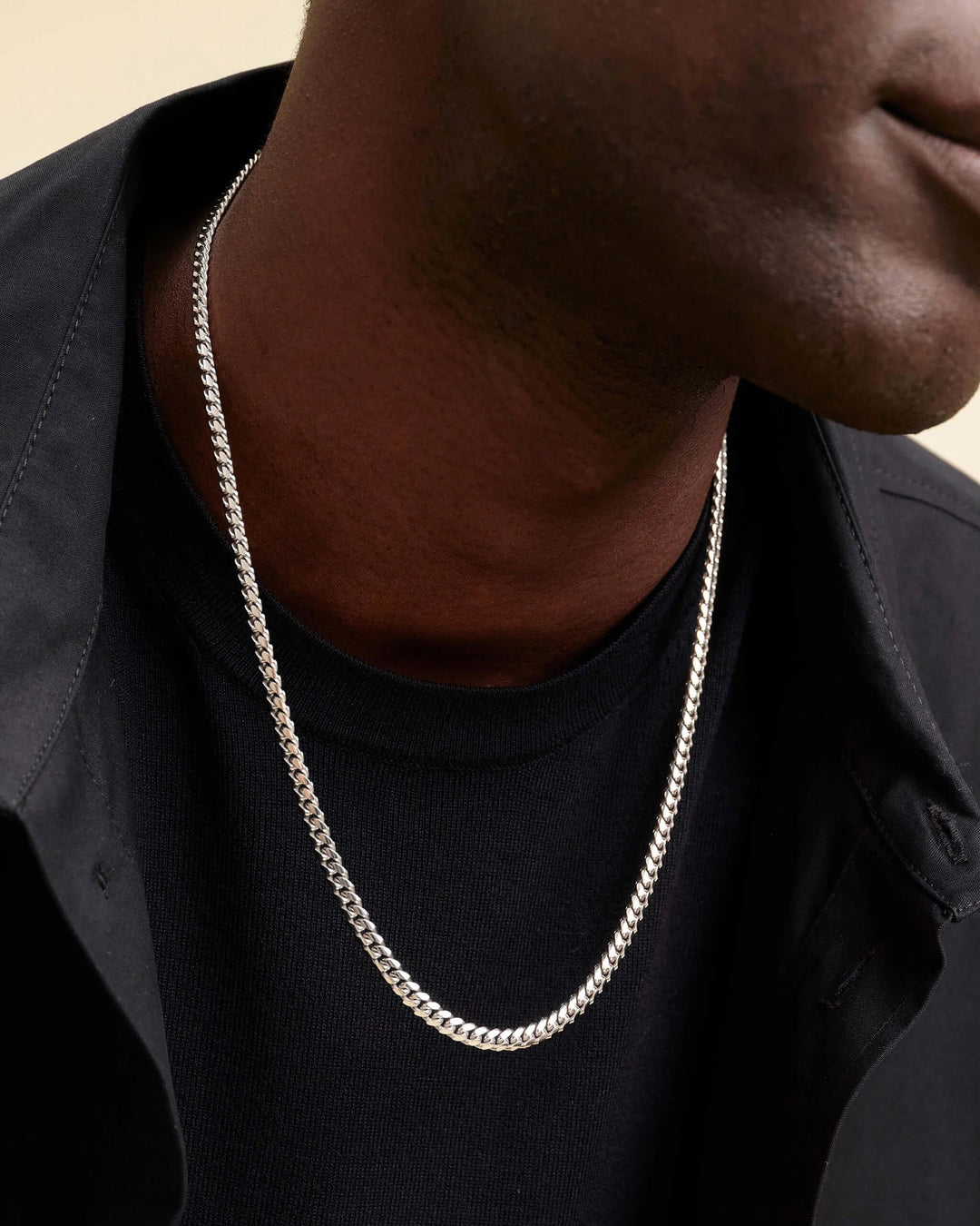 5mm Cuban Link Chain - Silver