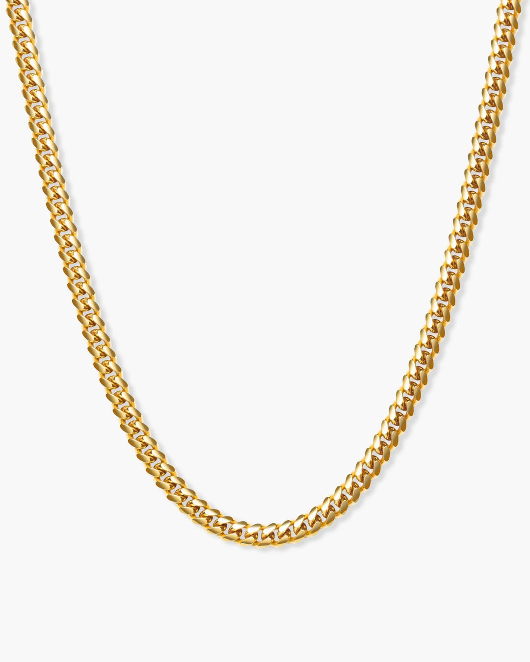 3mm Cuban Link Chain - Gold