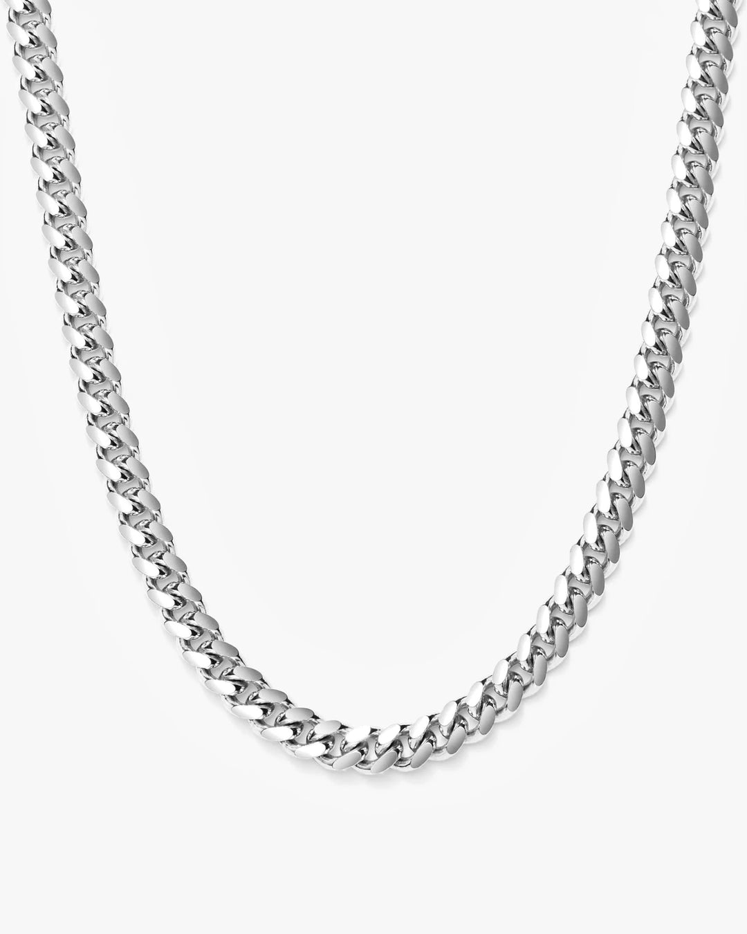 5mm Cuban Link Chain - Silver