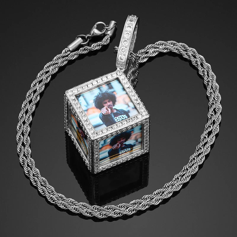 Custom Photo Medallion Pendant