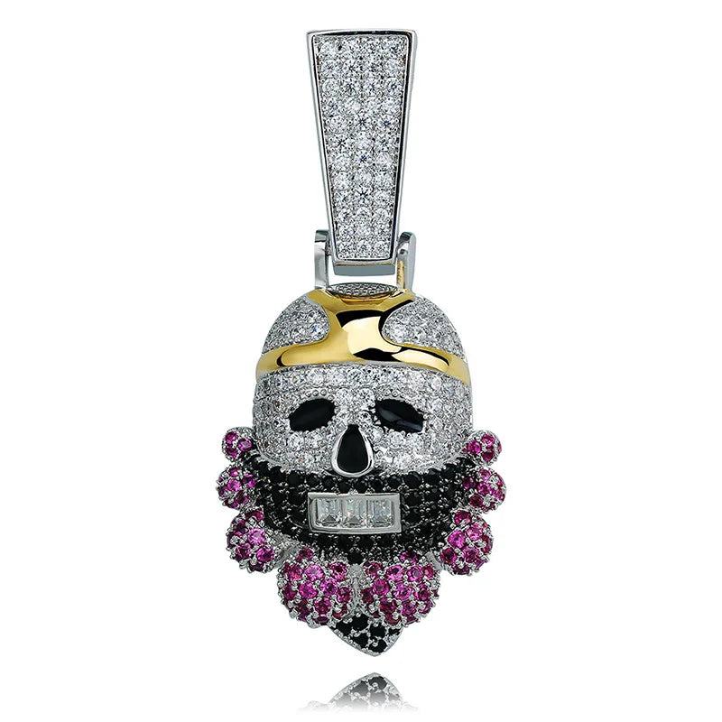 Bearded Skull: Purple Plunder Edition Pendant