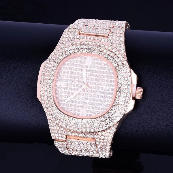 Fully Iced Out Watch