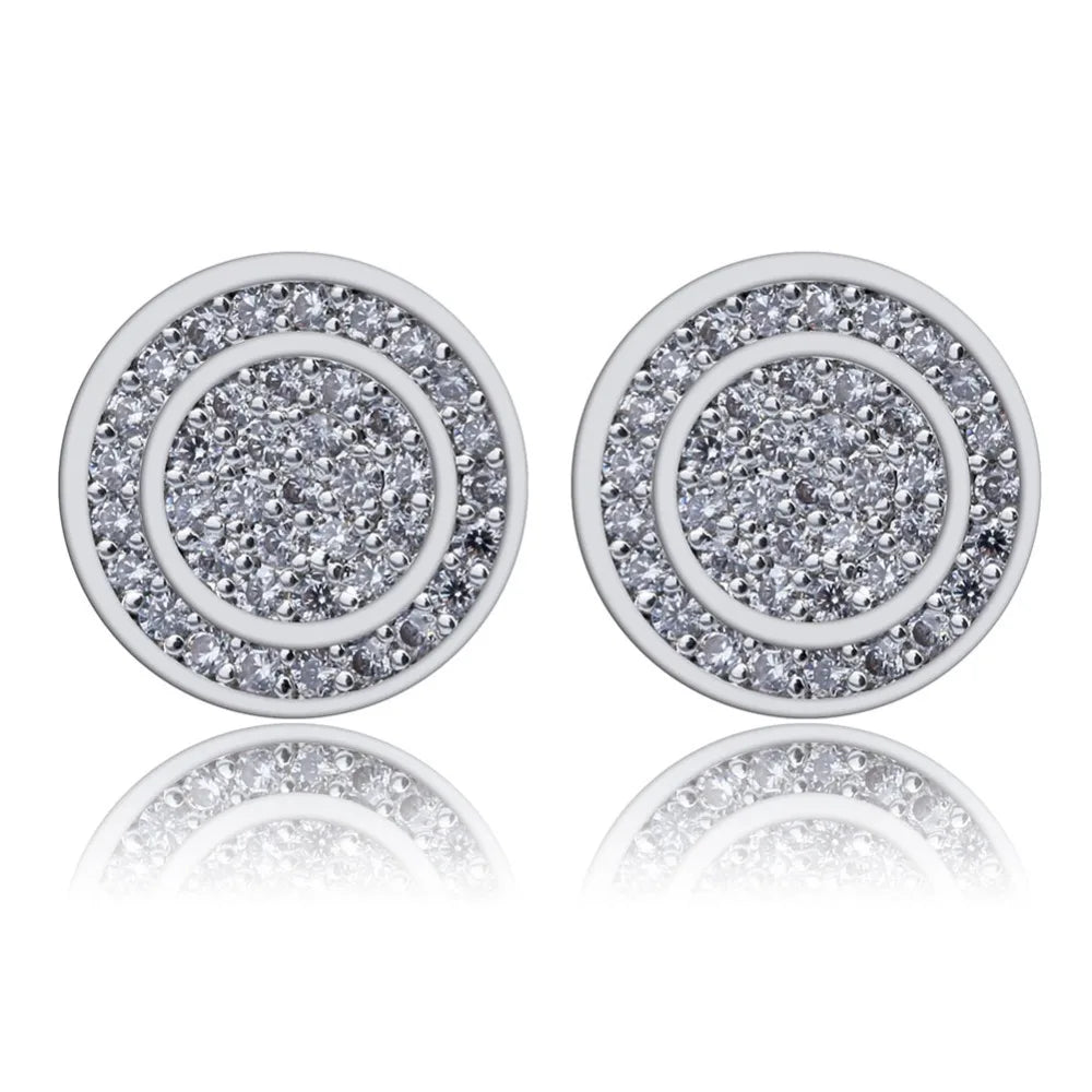 Circle Bling Studs