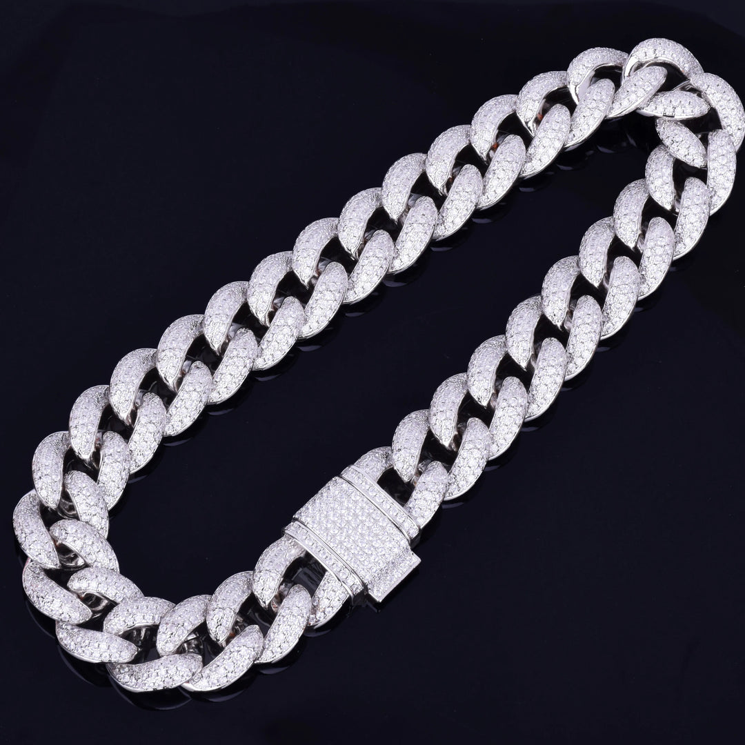 23mm Miami Cuban Link Chain Necklace