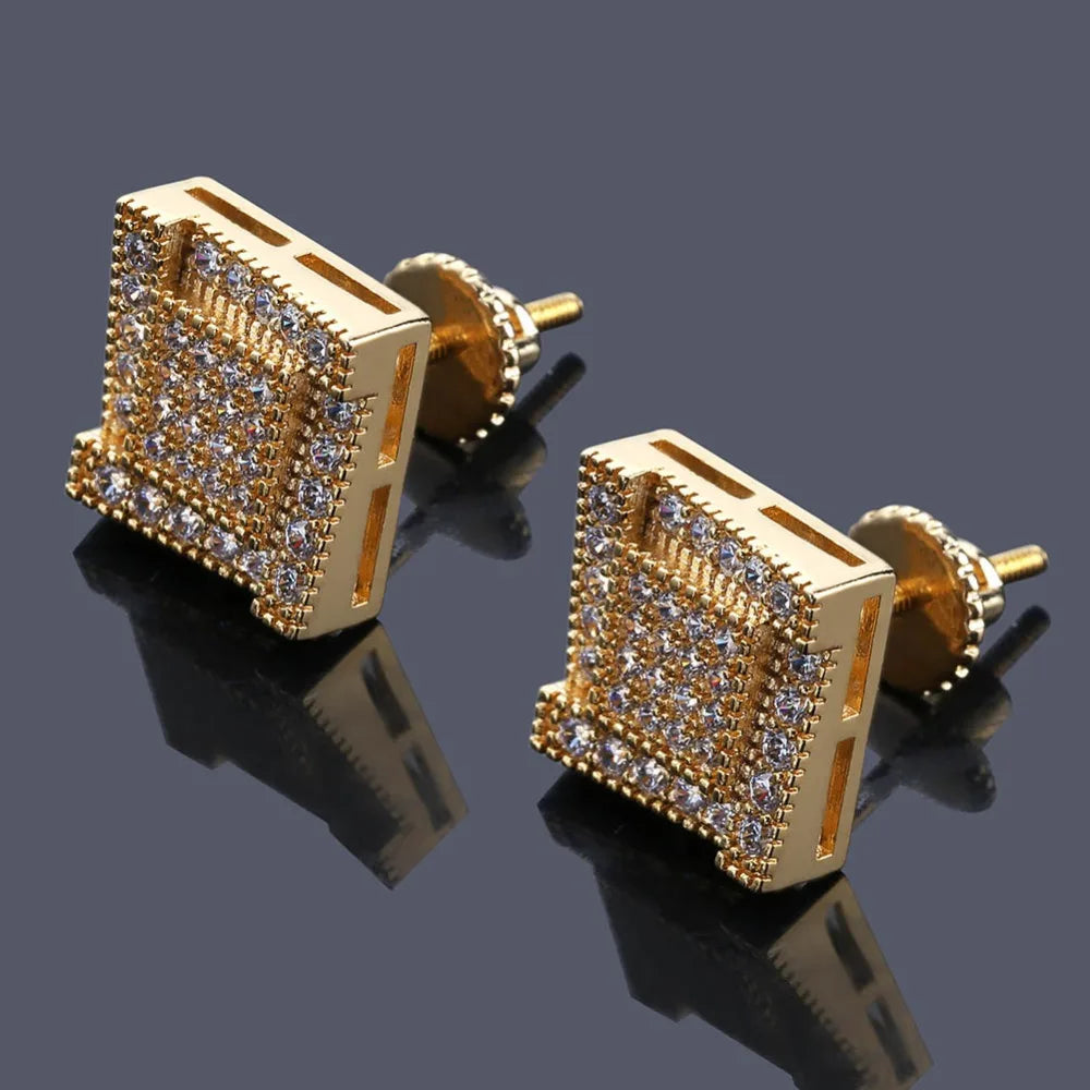 Royal Square Studs