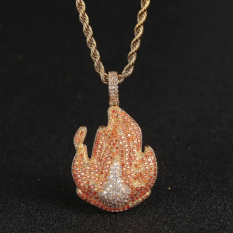 Blazing Flame Pendant