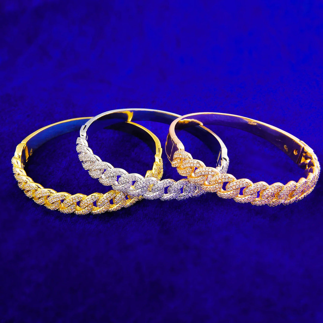 10mm Cuban Link Bangles