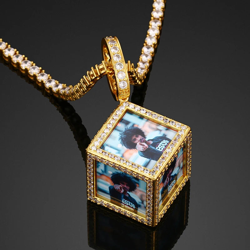 Custom Photo Medallion Pendant