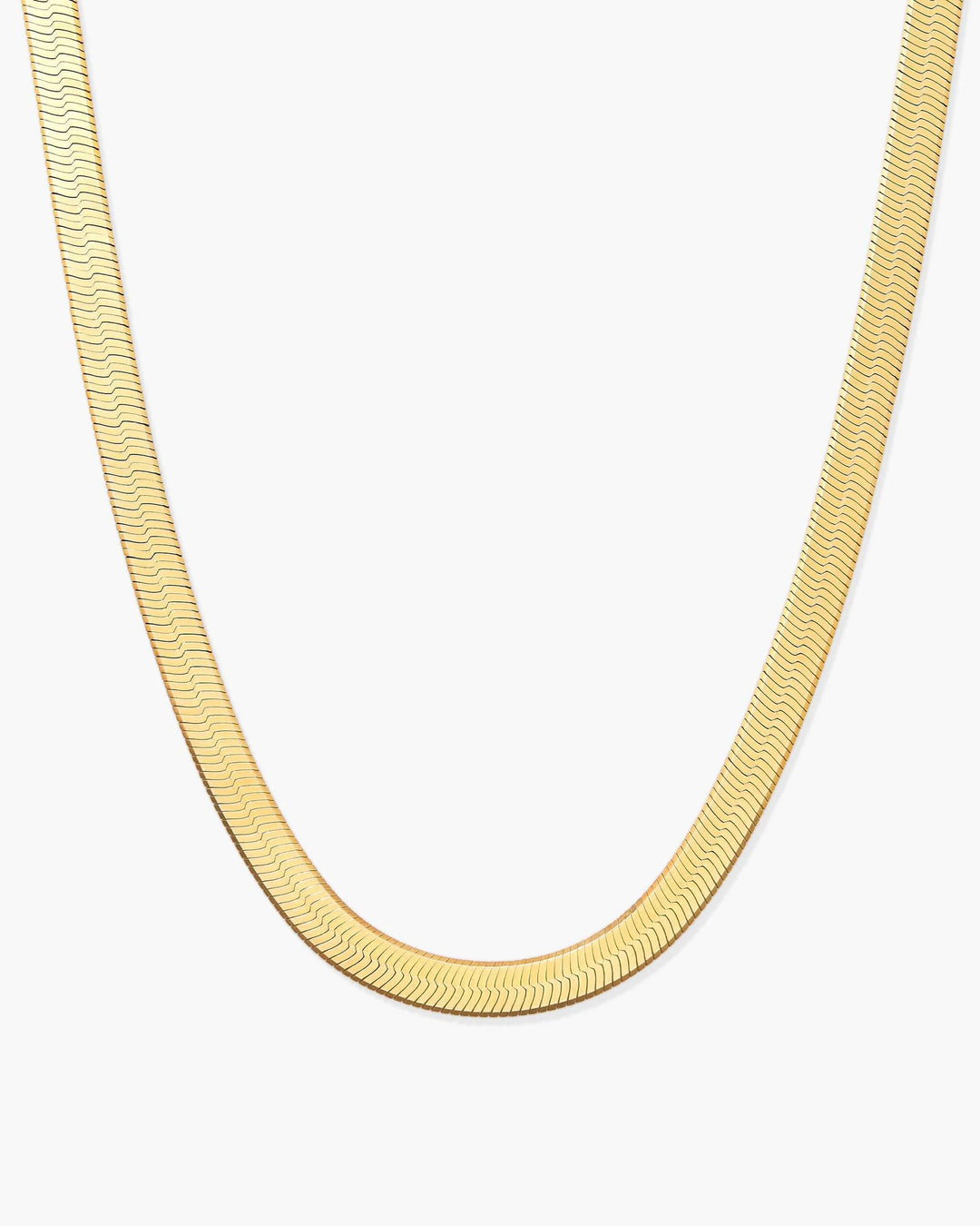 5mm Herringbone Chain - Gold