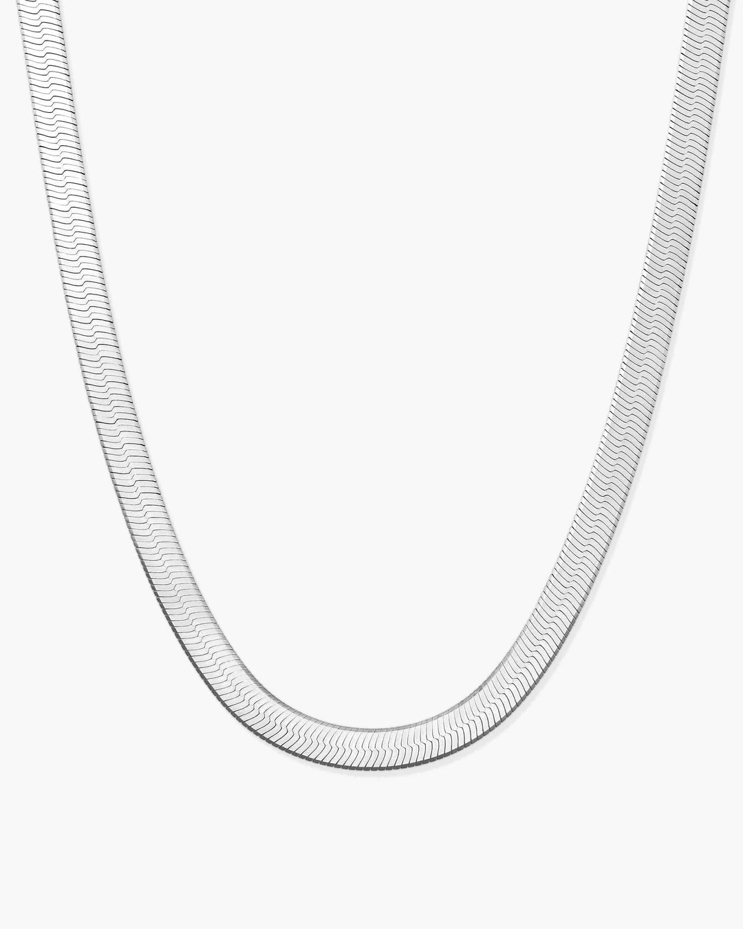 5mm Herringbone Chain - Silver