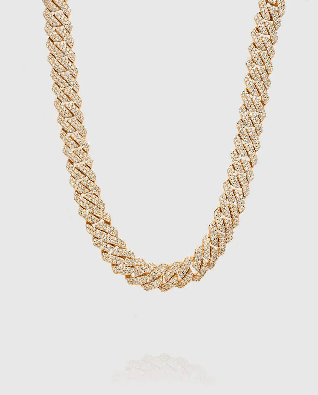 10mm Prong Chain - Gold