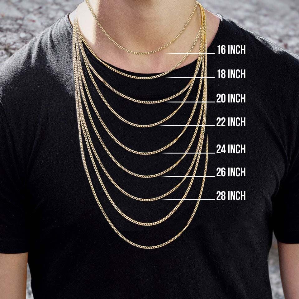 10mm Cuban Link Chain - Gold