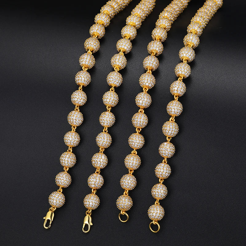 Moissanite Beads Chain