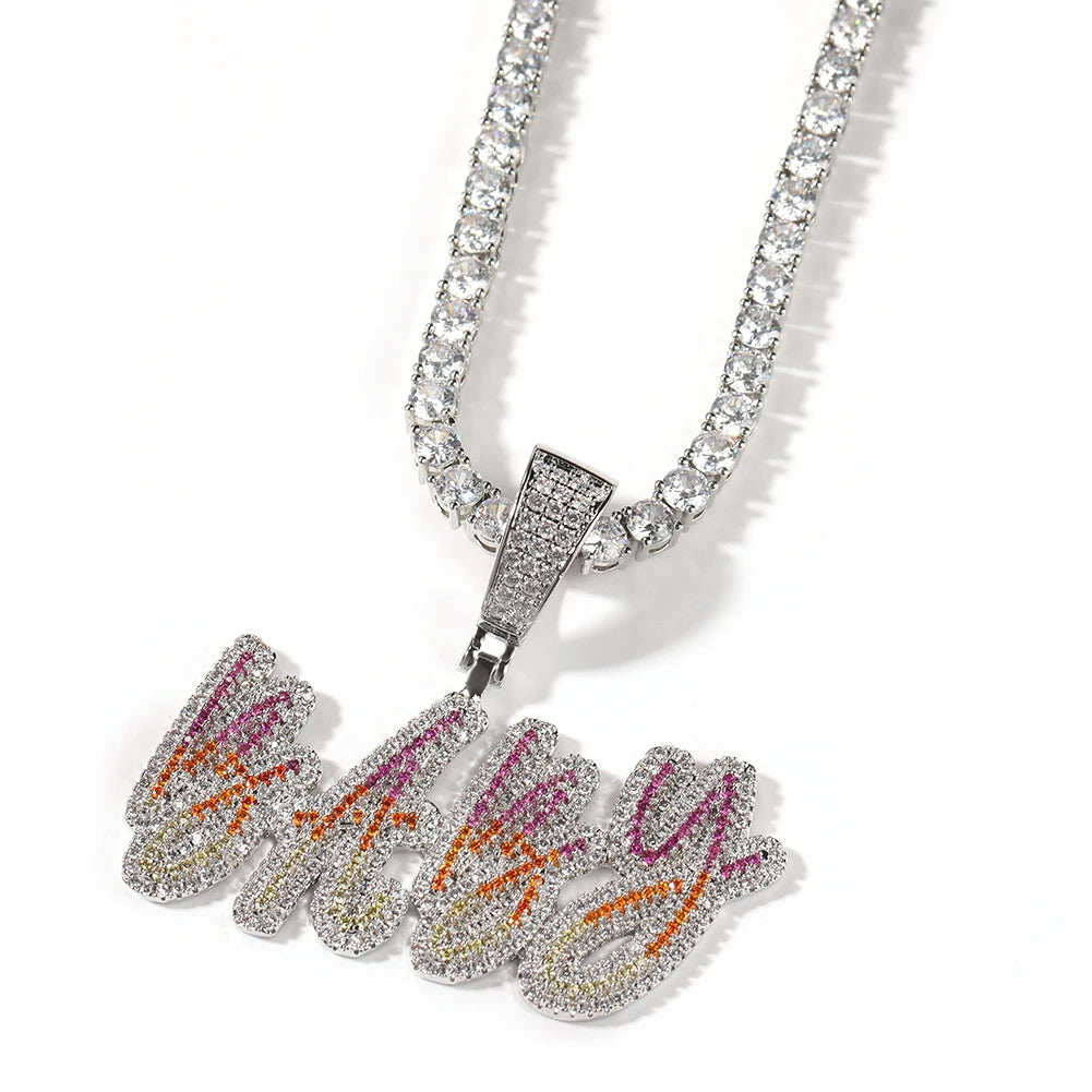 Signature Spark: Custom Letter Pendant