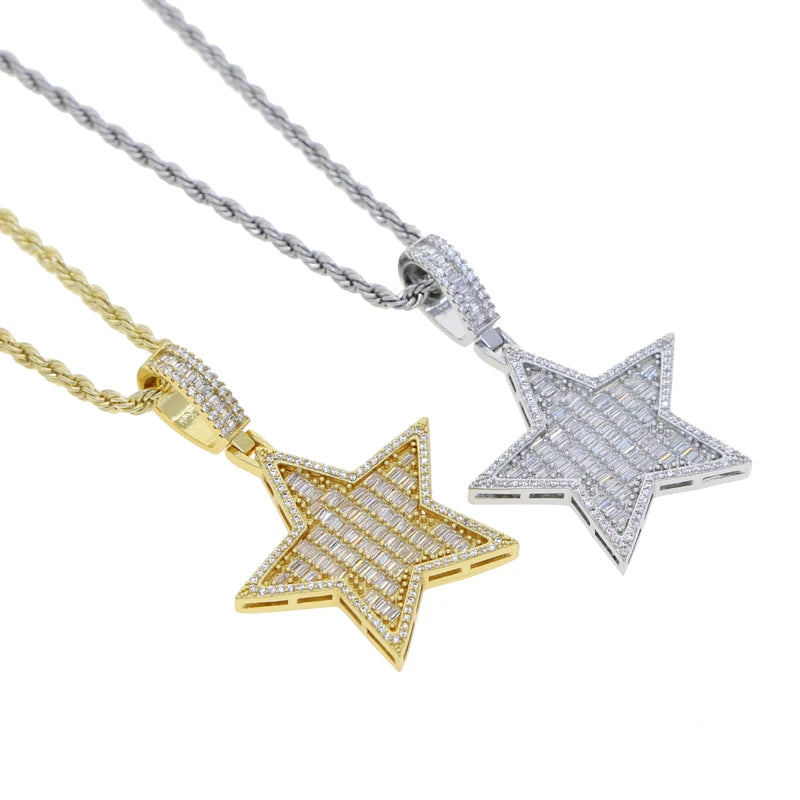 Baguette Star: Radiant Edition Pendant