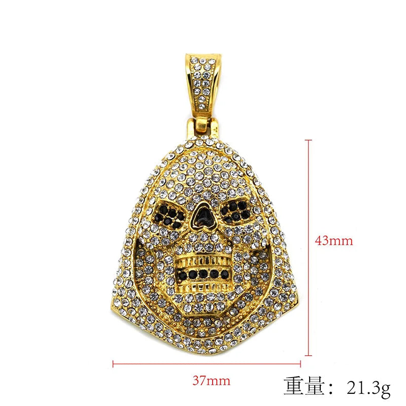 Grim Fang: The Diamond Skull Pendant