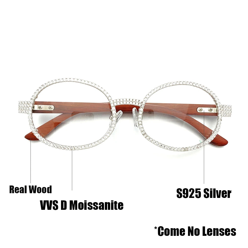 Diamond Vision Frames - 925 Silver - D Color - VVS1