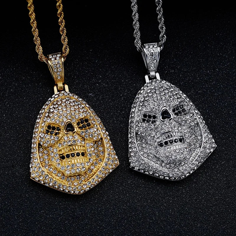 Grim Fang: The Diamond Skull Pendant