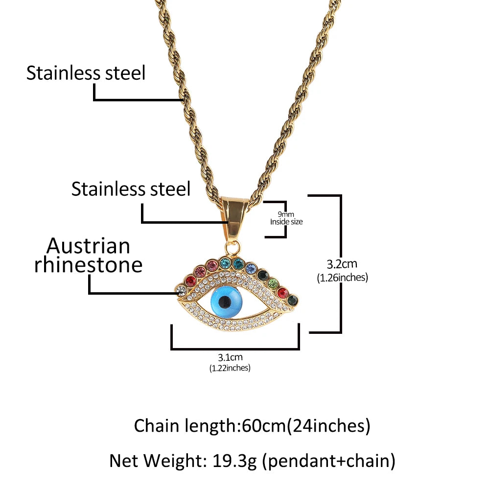 Visionary Charm: The All-Seeing Eye Pendant