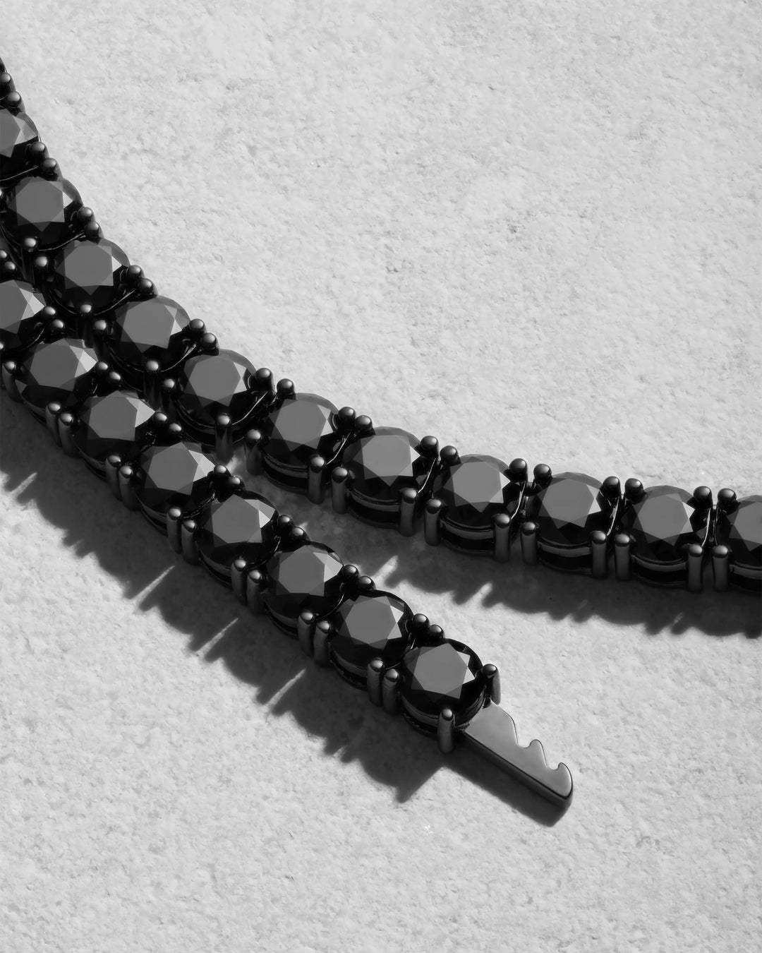 Black Tennis Bracelet