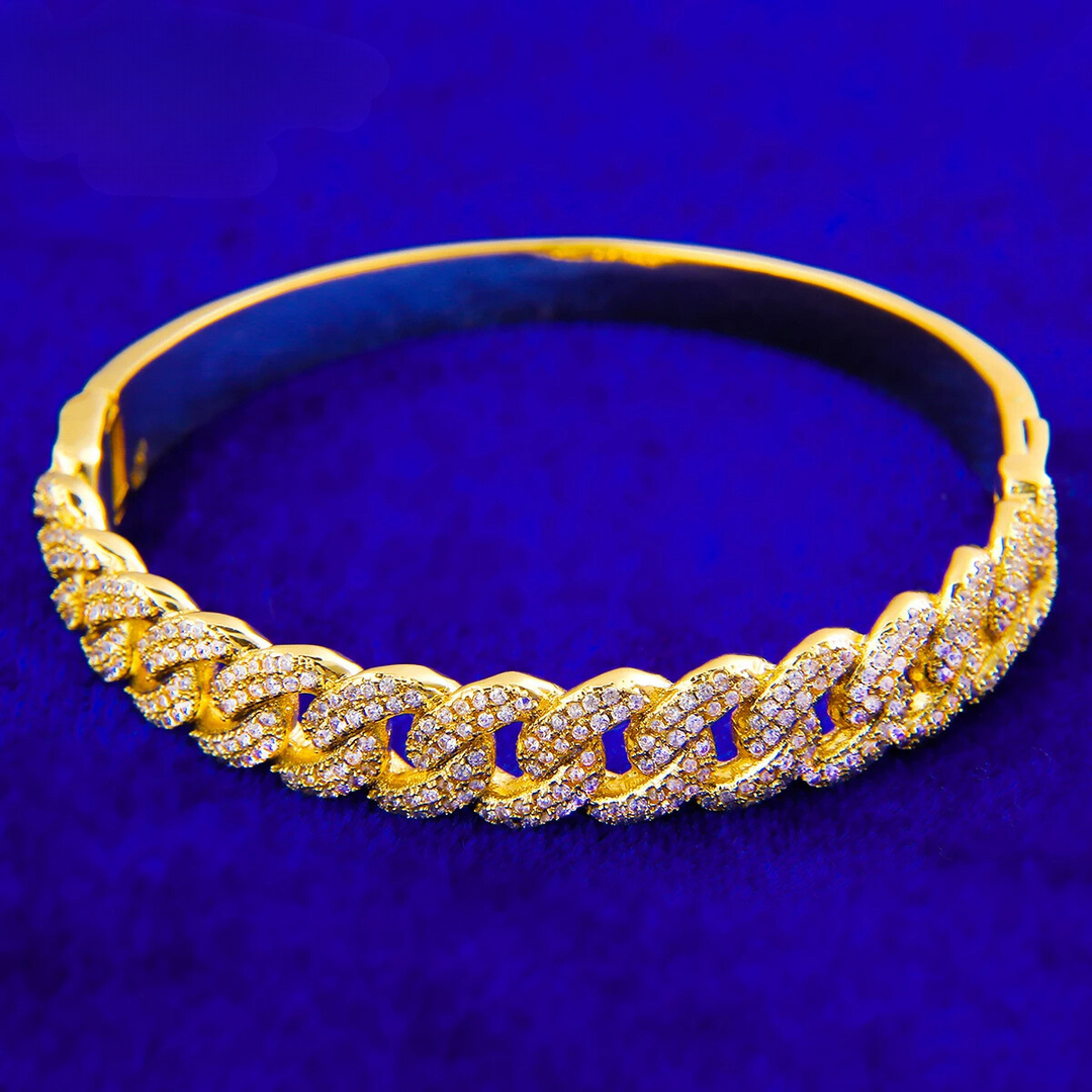 10mm Cuban Link Bangles