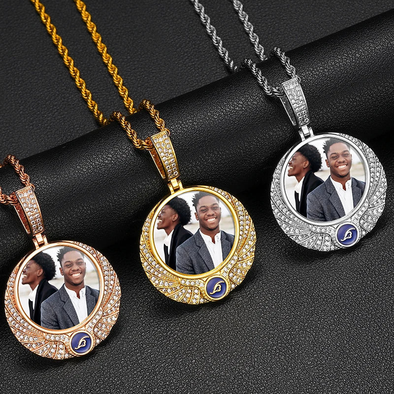 Custom Photo Medallion Pendant