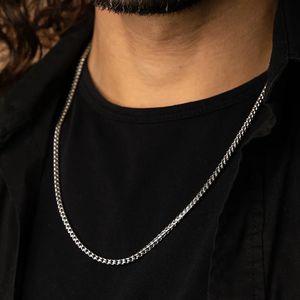 Elegant Franco Steel Chain for Men