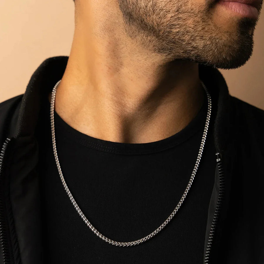 Elegant Franco Steel Chain for Men