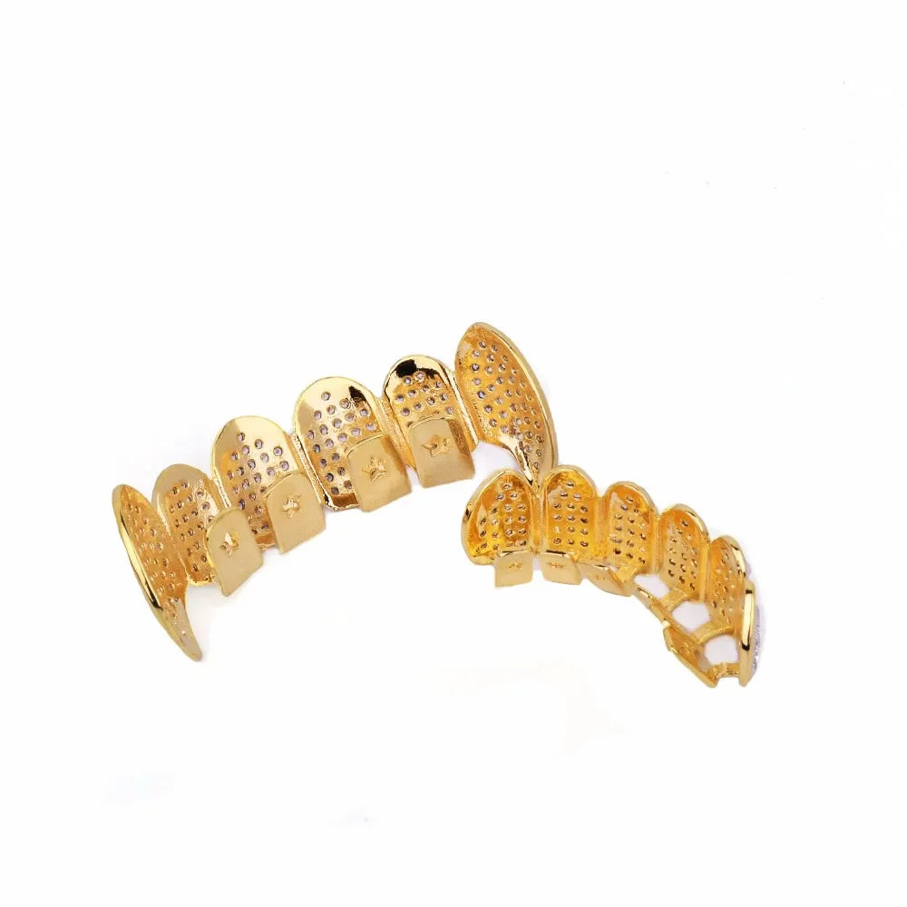 Iced Out CZ Fang Grillz