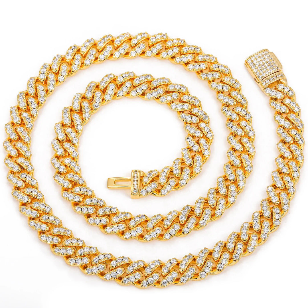 Miami Cuban Link Chain - 16’’ / 6mm / Gold