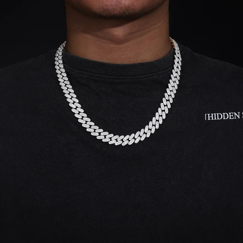 Moissanite Cuban Link Chain