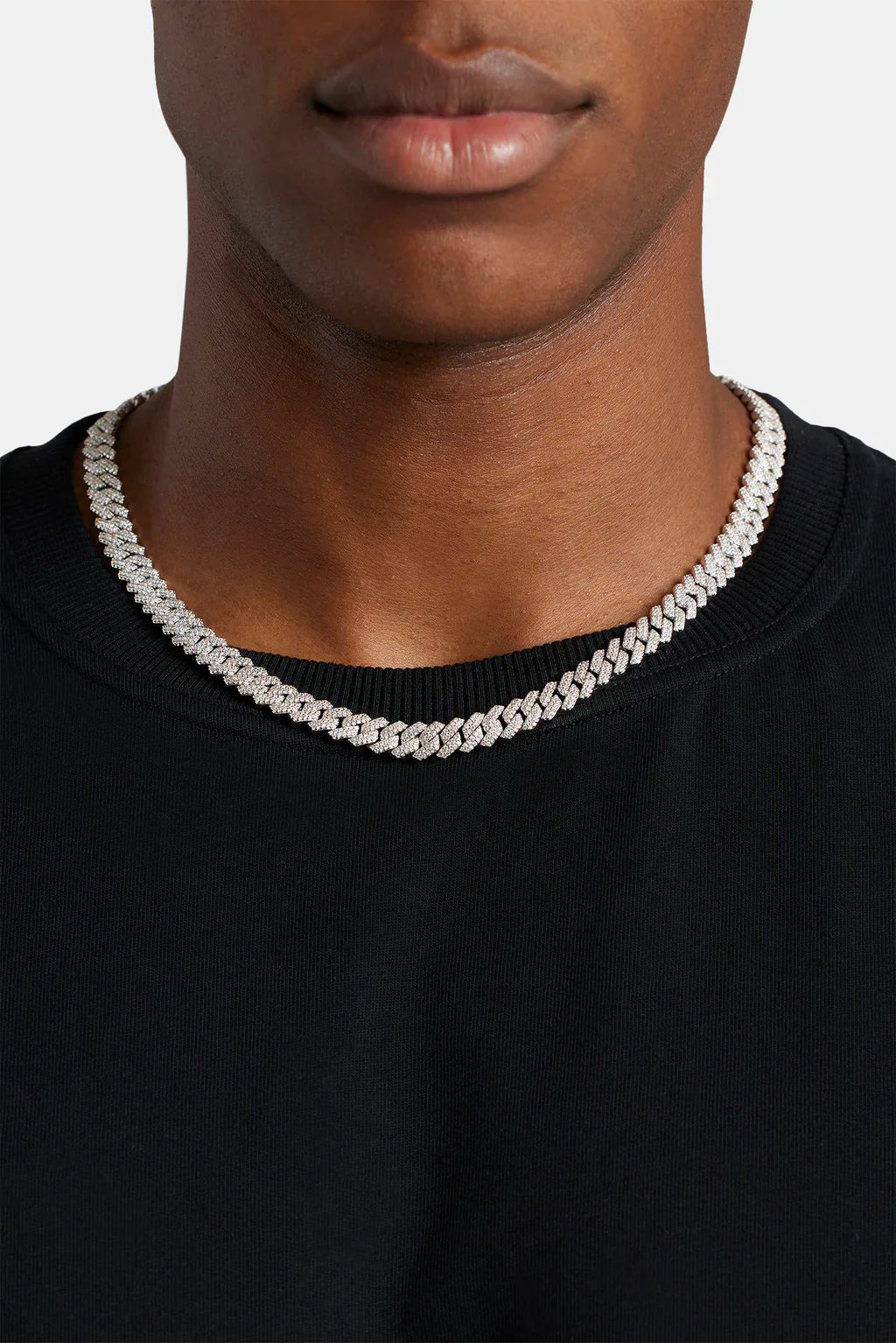 Moissanite Prong Chain